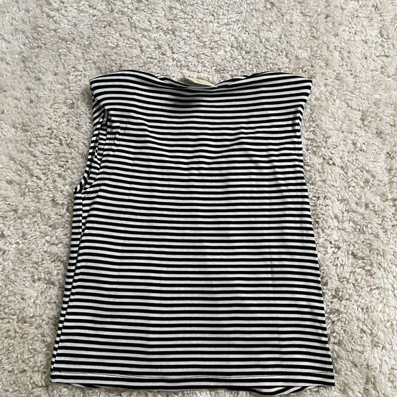 Evereve Laney Striped Mix Tank Top Size XS - Picture 10 of 10